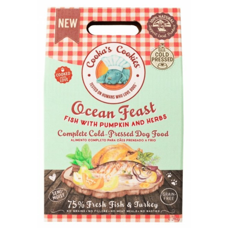 Cookas-Cookies-OCEAN-FEAST-Półwilgotna-karma-tłoczona-na-zimno-z-rybą-i-indykiem-3kg.png